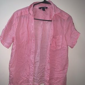 Forever 21 collard shirt